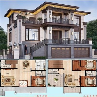 Vila z jeklenim okvirjem